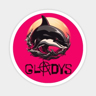 Gladys the killer whale Magnet